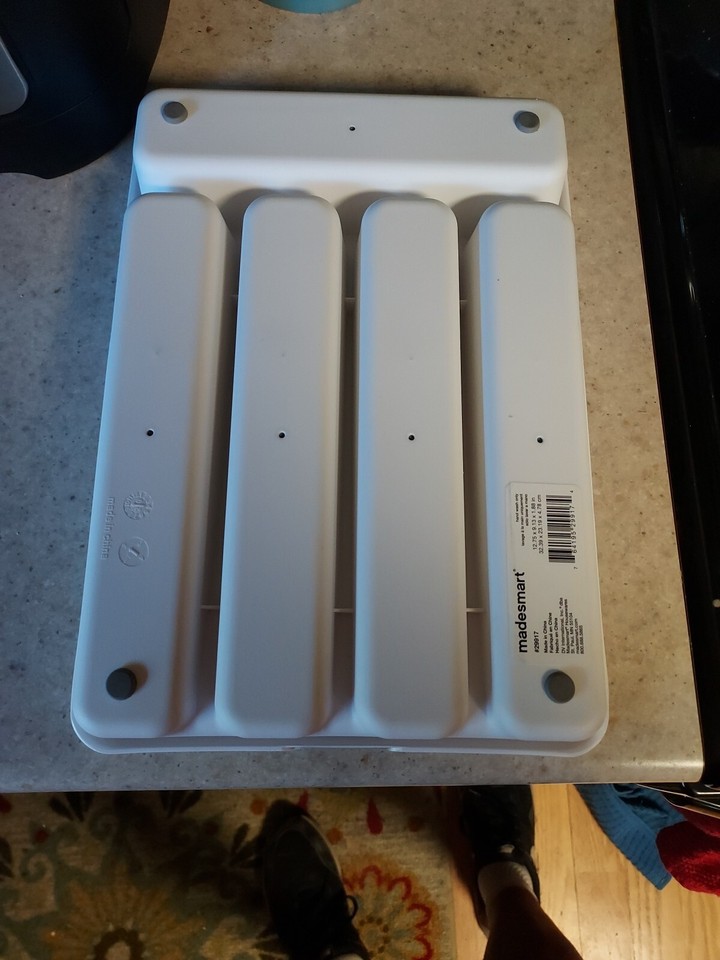 Madesmart 5 Section Silverware Tray, Kitchen Drawers Organizer