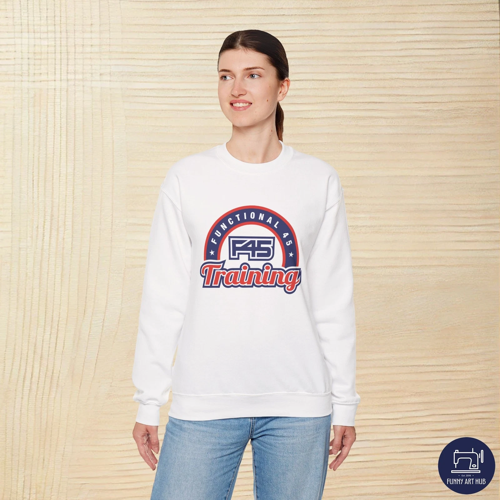 F45 Training Franchise Logo Unisex Sweatshirt