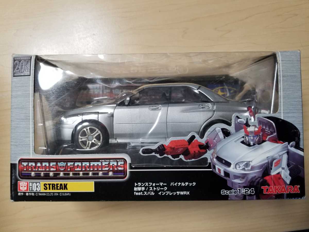 Transformers Binaltech 03 Streak feat. Subaru Impreza WRX 1 Transformers Binaltech 03 Streak feat. Subaru Impreza WRX 1
