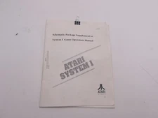 Atari :  Schematic Package Supplement To System 1