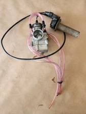 1999 Suzuki RM250 Carburetor Carb Cable & Twist Throttle Assembly