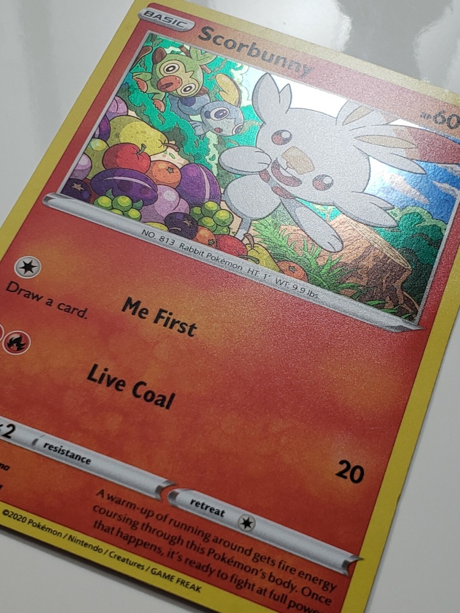 PROMO HOLO Scorbunny SWSH071 - NM - Sword Shield Pokemon Card - $2 Flat  Shipping | eBay