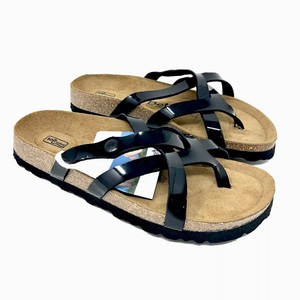 Birkenstock Betula Size 38 N US Sz 7 Vinja Black Patent Sandals Strappy | eBay