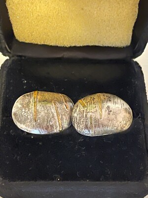 Rena Koopman Silver and gold earrings