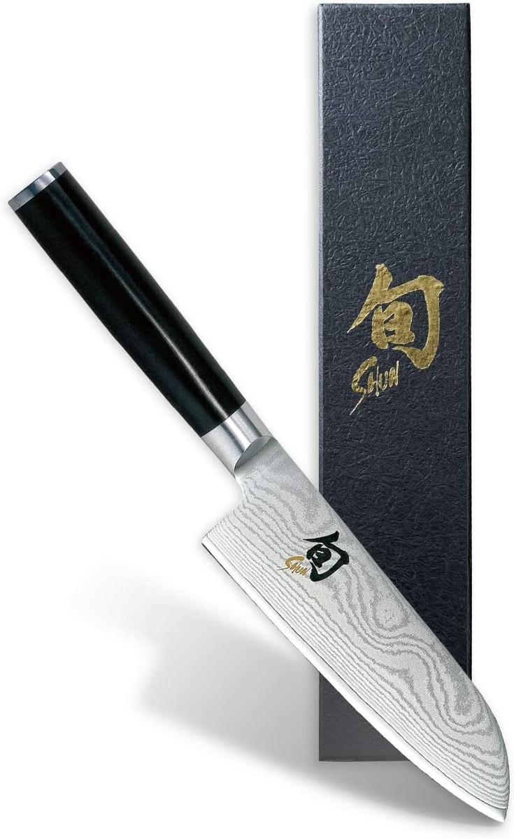 Shun Classic 4-Inch SANTOKU Kitchen Knife Made in Japan DM0732 | eBay