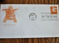 BALD EAGLE a rate PATRIOTIC  #1735  FARNAM   CACHET FDC 1978 VF UNADDRESSED