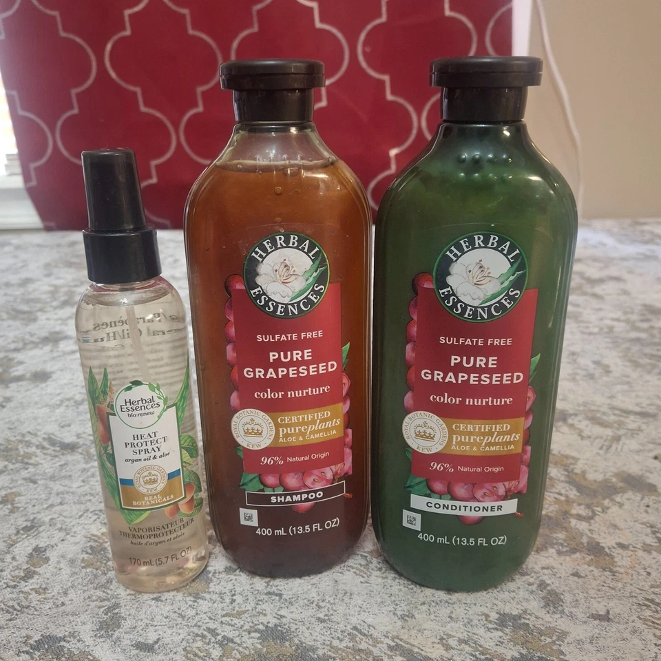 Herbal Essences Pure Grapeseed Shampoo & Conditioner 13.5 oz Color Nurture - Image 2 of 4