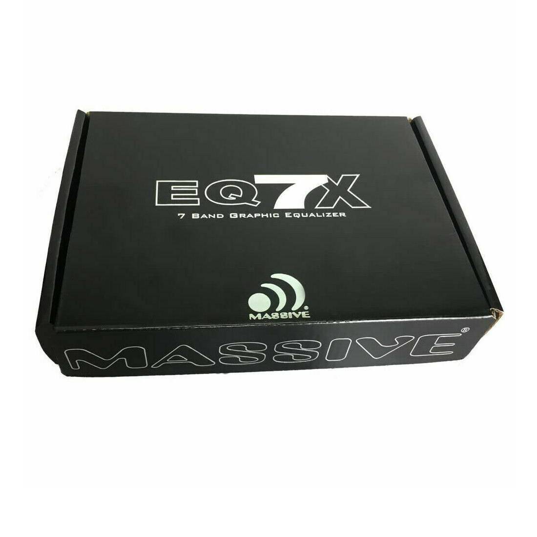 Massive Audio EQ7X 7-band In-dash Graphic Equalizer with 8V