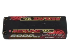 Gens Ace Redline 2S LiPo Battery 130C w/5mm Bullets 7.6V/6000mAh GEA60002S13L5