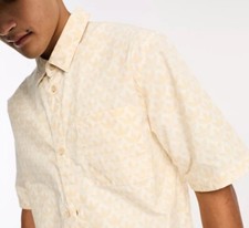  60 NWT NEW Adidas MONO AOP Khaki Golf Polo Shirt Size M