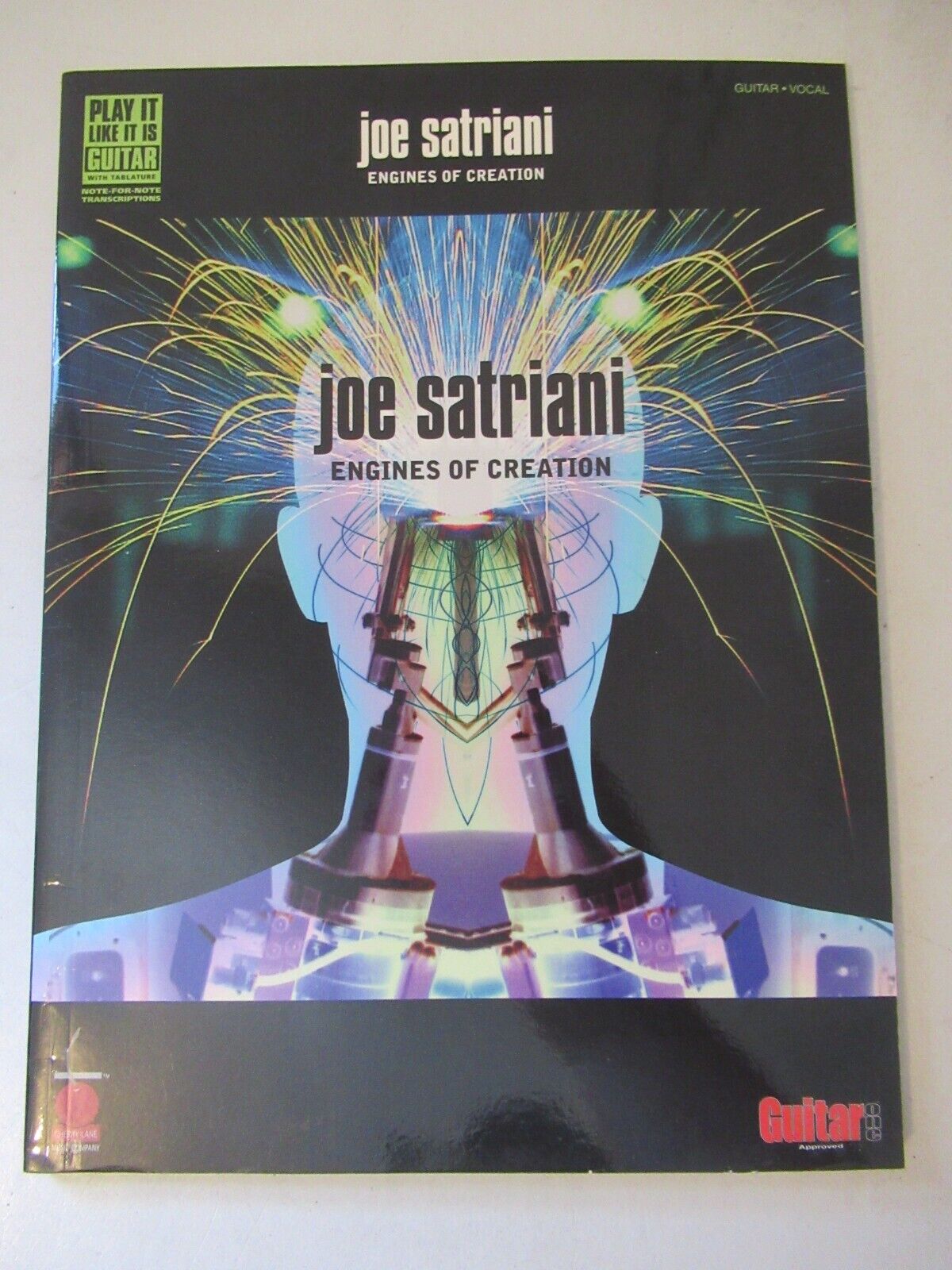 Joe Satriani Engines of Creation song book guitar tab 11 songs