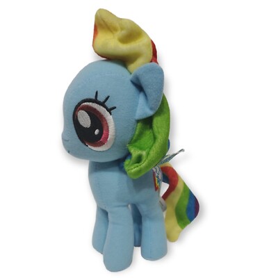 Toy Factory My Little Pony RAINBOW DASH Blue Pegasus 10  Plush 2015