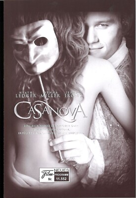 NFP 11552 | CASANOVA | Heath Ledger, Sienna Miller, Jeremy Irons, Lena Olin