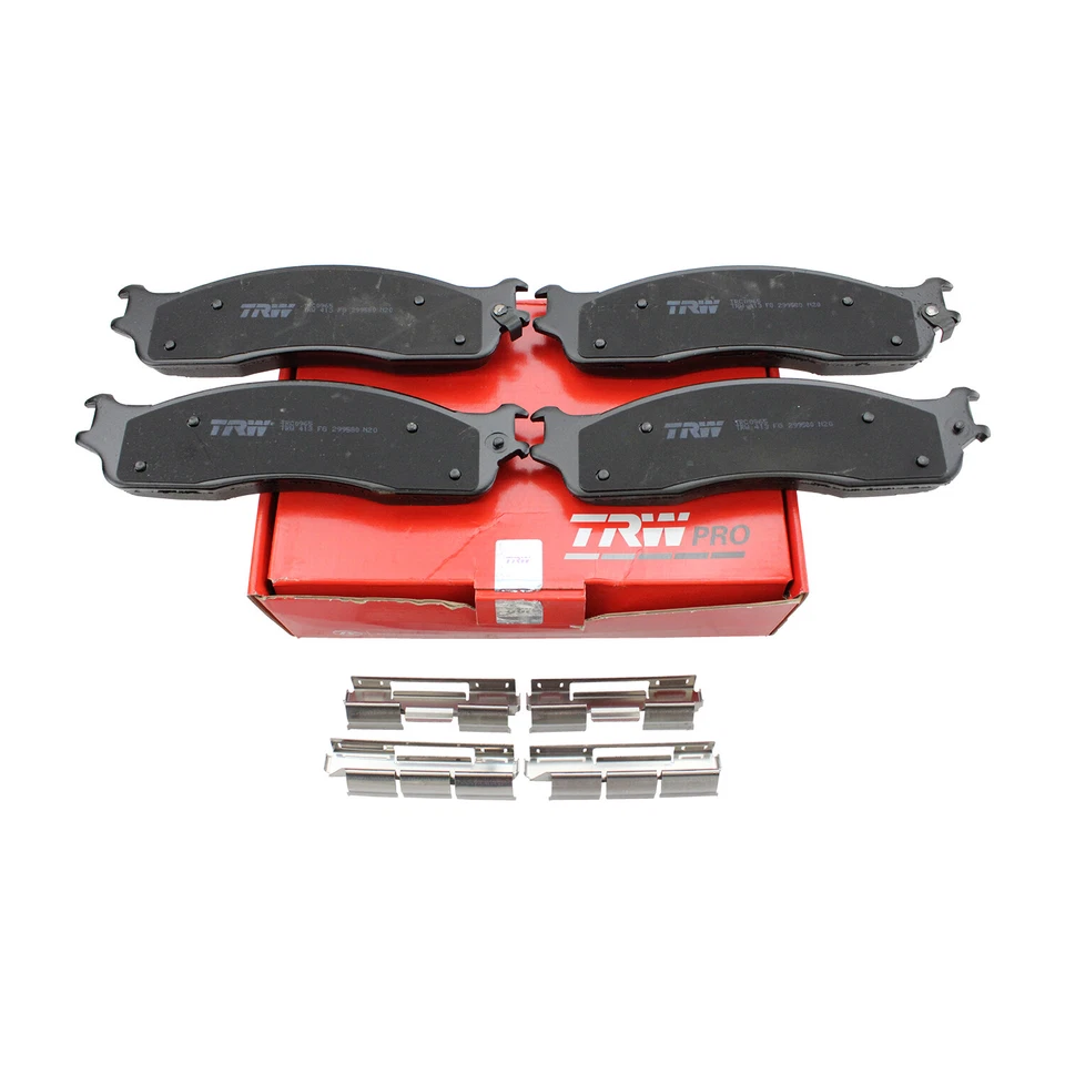 Комплект передних керамических тормозных колодок TRW Pro акустический датчик для Dodge Ram 1500 2500 3500 - Изображение 3 из 4