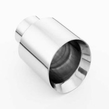 3" In Weld On Exhaust Tip 5" Out Angle Cut  7" Length Tailpipe for Dodge Charger