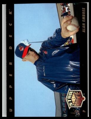 1993 Upper Deck #12 Alan Embree Gold Hologram