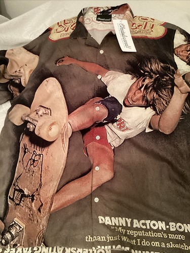 Skateboard Magazine Danny Acton Bond Skateboarding Shirt,UK-XL,BNWT. - Picture 10 of 11