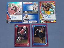 2021 Larry Rountree💥Eli Mitchell Panini Contenders🏈Prizm Auto's🏈#/'d R Rookie