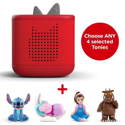 Toniebox Audio Player Rot Kinder Bildschirmfrei Geschichtenerzähler Konvolut