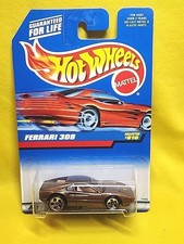 1997 Hot Wheels Ferrari 308 Collector 816 - Brown Mainline NIP A3