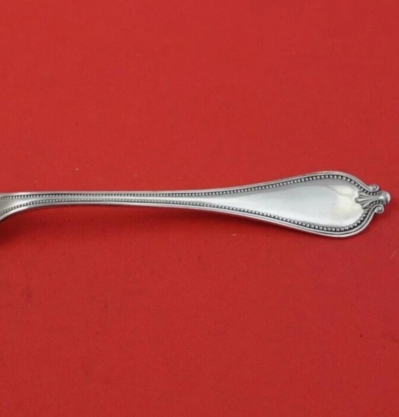 Colher de servir Old Newbury by Towle prata esterlina 7 3/4" talheres herança - Imagem 3 de 3