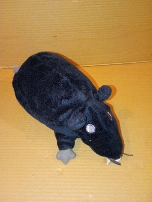 Ikea Gosig Ratta Black Rat 8'' Plush - No Body Tag.