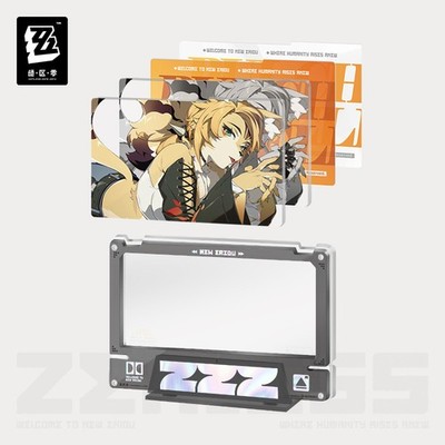 ZZZ miHoYo Zenless Zone Zero Pulchra Cinema Acrylic Stand Frame Collection Card