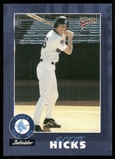 2000 Multi Ad Sports Utica Blue Sox SCOTT HICKS RC MARLINS ALTAMONTE SPRINGS FL