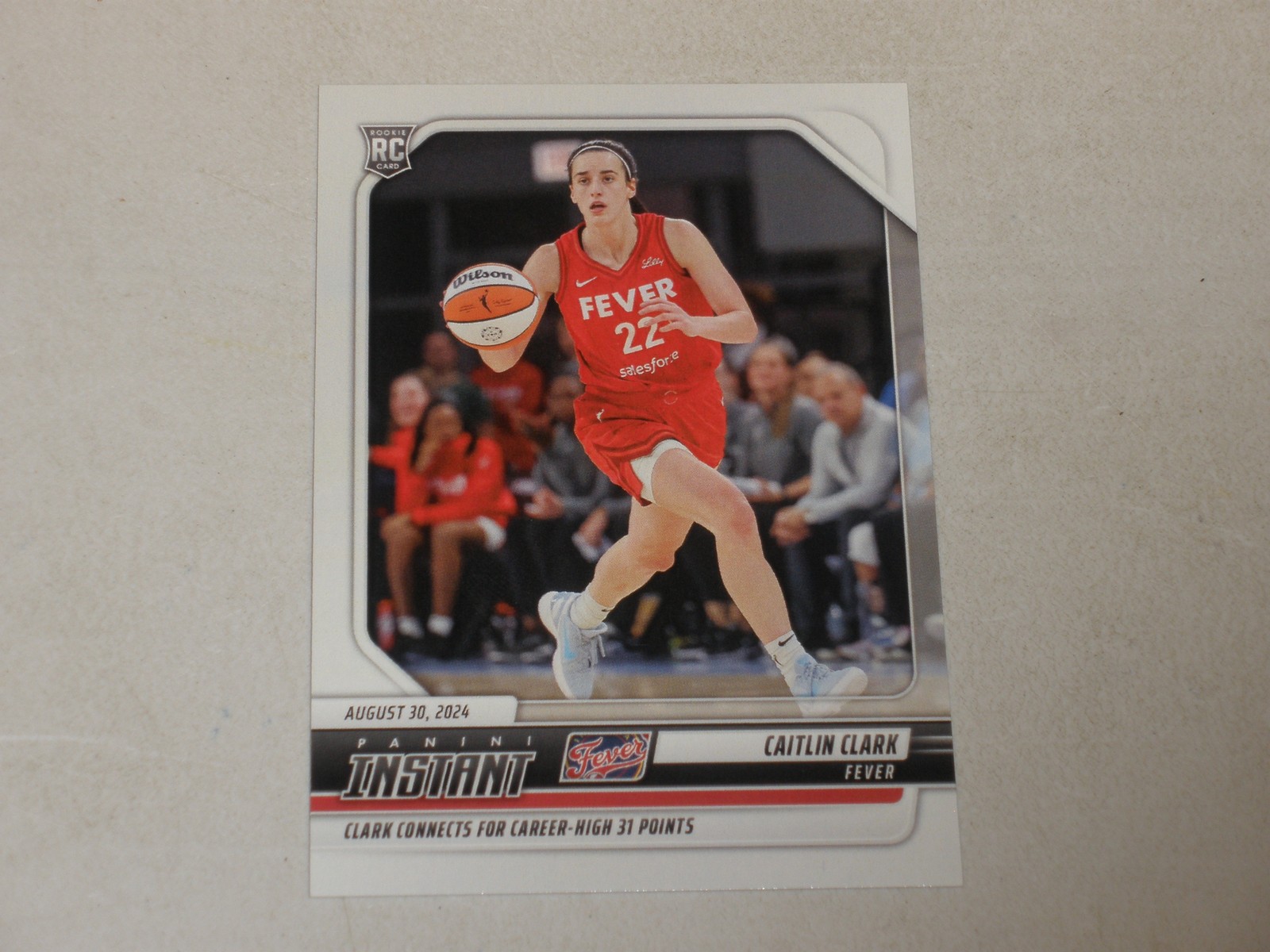 2024-25 Panini Instant WNBA #191 Caitlin Clark /11687 Rookie RC B