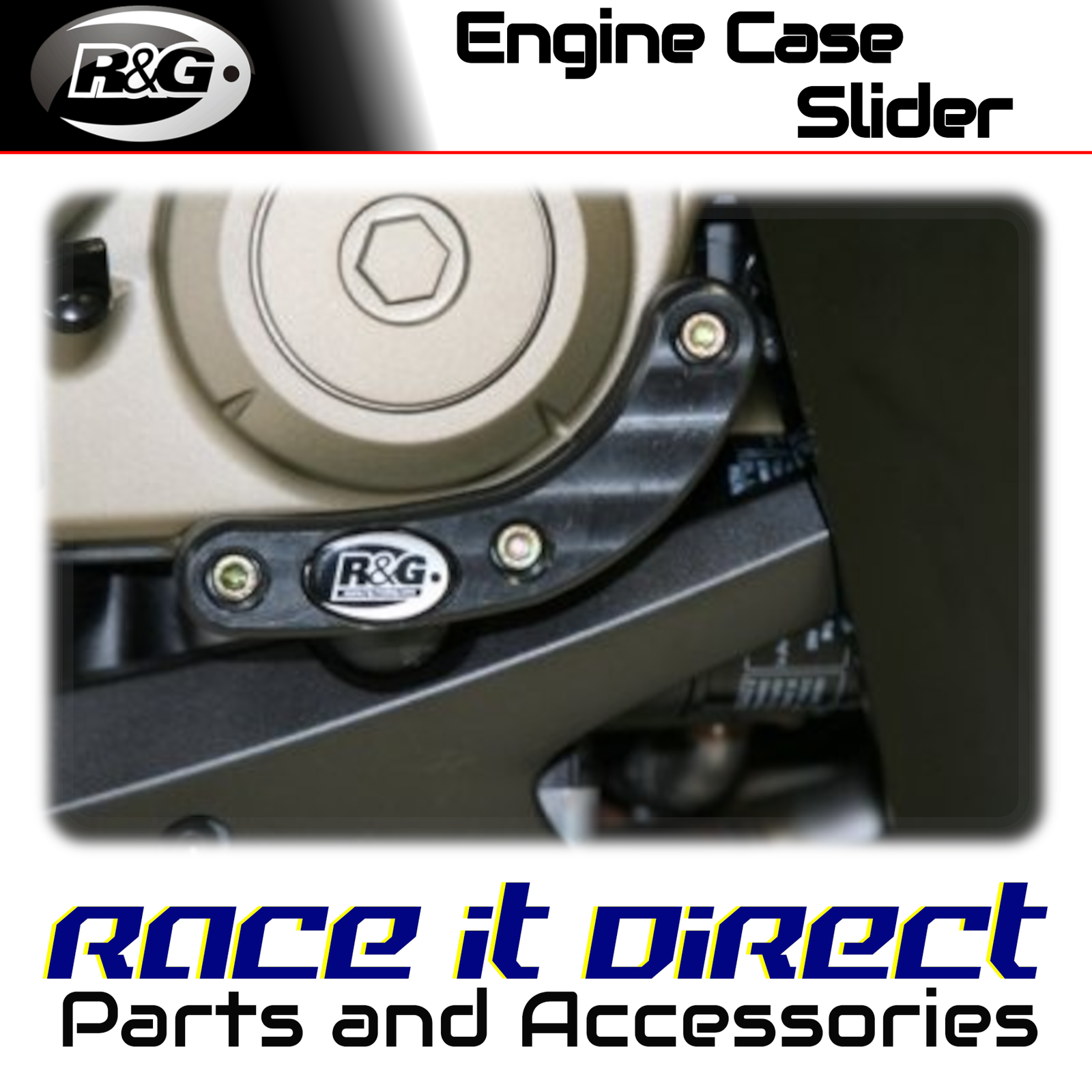 R&G - ECS0025BK - Engine Case Sliders