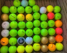 ⛳50+1  Vice  Colored AAAA QUALITY GOLF BALLS EXCELLENT PRE-OWNED ✅FAST SHIPPING