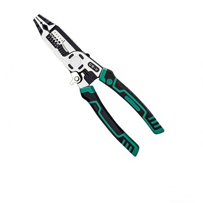 10-in-1 Wire Stripper Tool, Heavy Duty CR-V Multifunctional Cable Cutters, Pr...