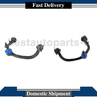 Mevotech Control Arm with Ball Joint Assy Front Upper 2PCS For Ford Expedition