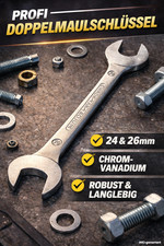 Doppelmaulschl&uuml;ssel Gabelschl&uuml;ssel  24 / 26 Chrom Vanadium RESTPOSTEN