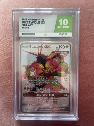 Buzzwole-GX graded ACE 10 for sale on eBay