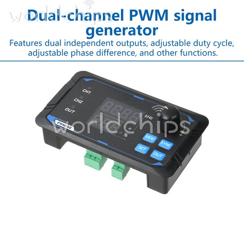 Generatore di Segnale Modulo Regolabile 1Hz-150kHz PWM Frequenza Impulsi Duty Cycle - Foto 8 di 24