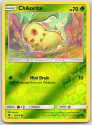 Chikorita 6/214 Lost Thunder Reverse Holo