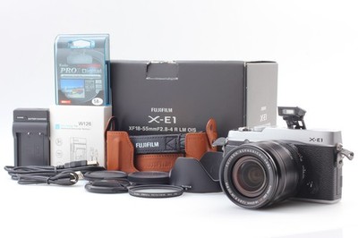 [MINT] Fujifilm X-E1 Fujinon Camera XF 18-55mm f/2.8-4 R LM OIS Lens From JAPAN