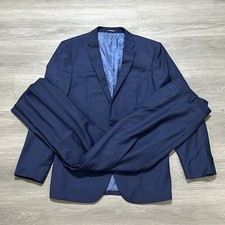 Jos A Bank 41L Navy Blue Pant 34x32 Suit