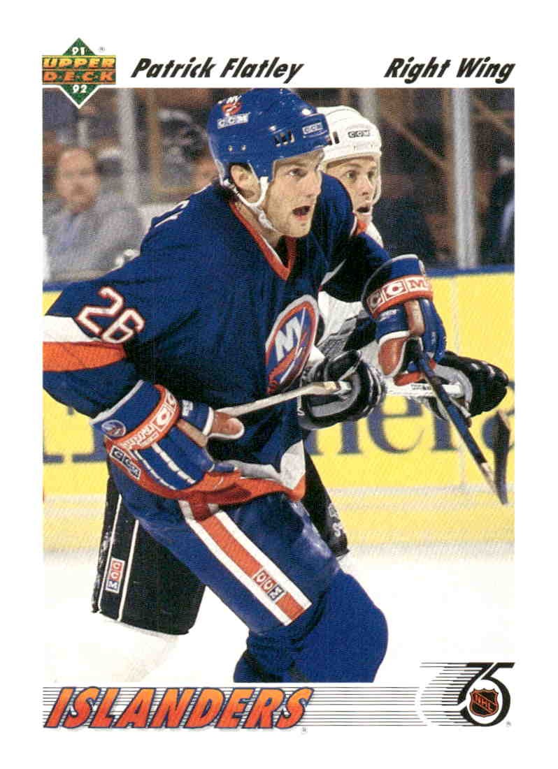 1991-92 Upper Deck #226 Patrick Flatley