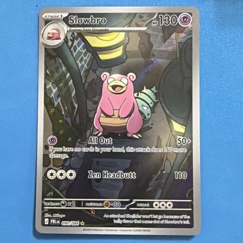 Slowbro 90/84 Illustration Rare Pitch Black