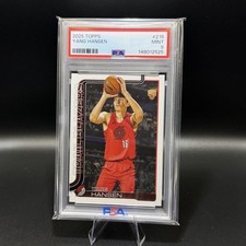 2025-26 Topps - Yang Hansen #216 (RC) PSA 9 MINT