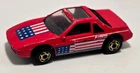 Vintage Hot Wheels The Hot Ones Fiero 2M4 Stars & Stripes 1984 Malaysia