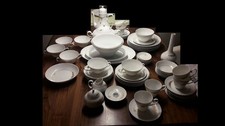 Rosenthal Speisen- & Kaffeeservice "Romanze in Dur" neuwertig, 63-tlg. komplett