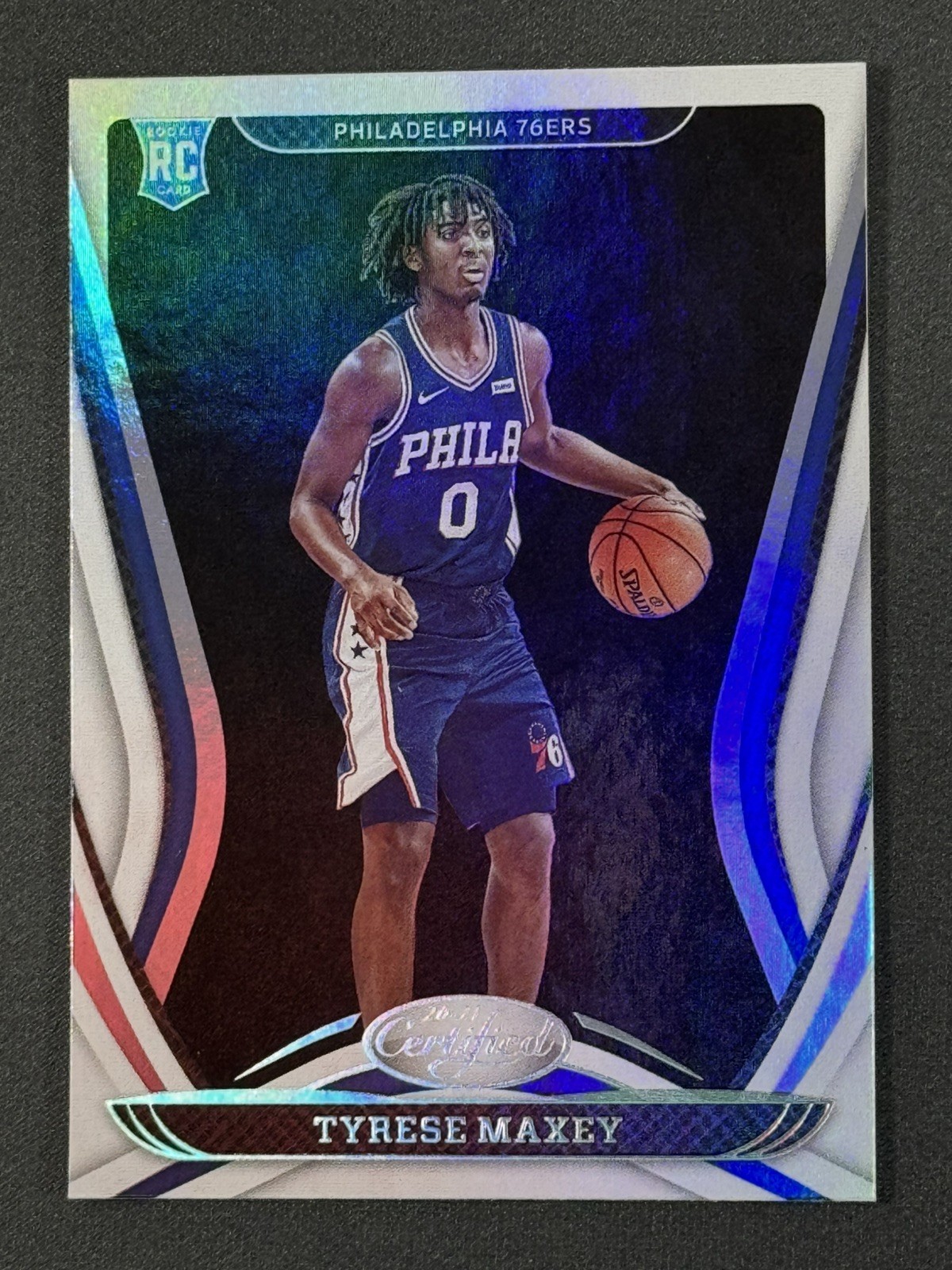 2020-21 Panini Certified - Tyrese Maxey #180 (RC)