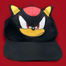 Shadow Sonic The Hedgehog 3D Baseball Cap Youth Strapback Gamer Hat Teens Sega