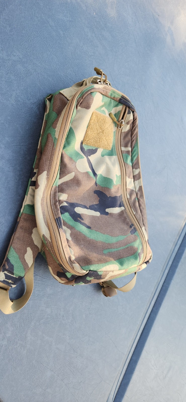 Recycled Firefighter 24 Hour Backpack Woodland Camo   Made I