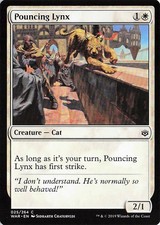 Pouncing Lynx 25 -War of the Spark - NM