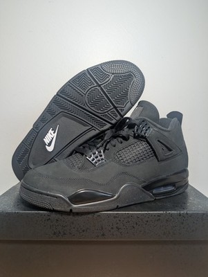 Size 10.5 Men's Nike Air Jordan 4  Black Cat  FV5029-010 Brand New With Box Ds 