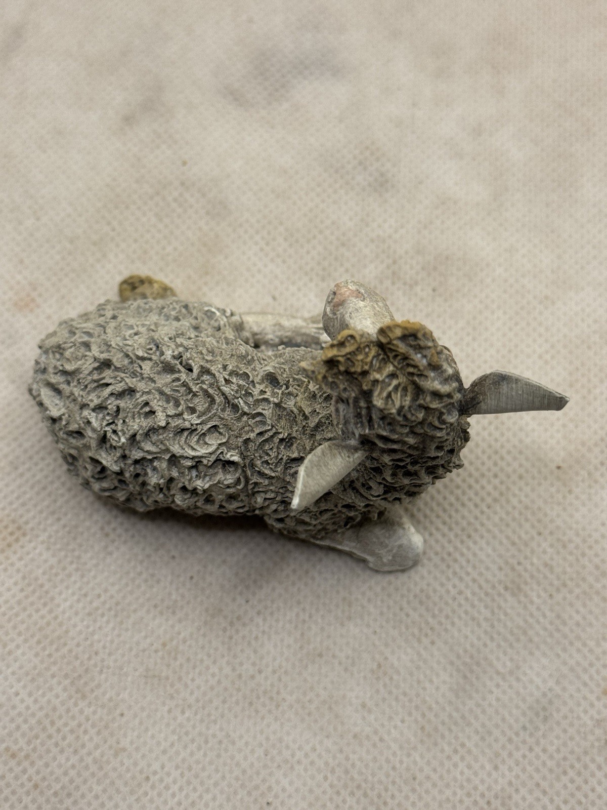 Neapolitan Nativity Animal Lamb Courtyard Nativity Art 6x9cm Design